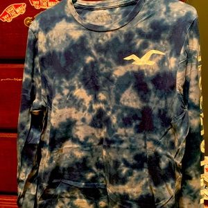 Tie-dye, Hollister Long Sleeve Size Medium